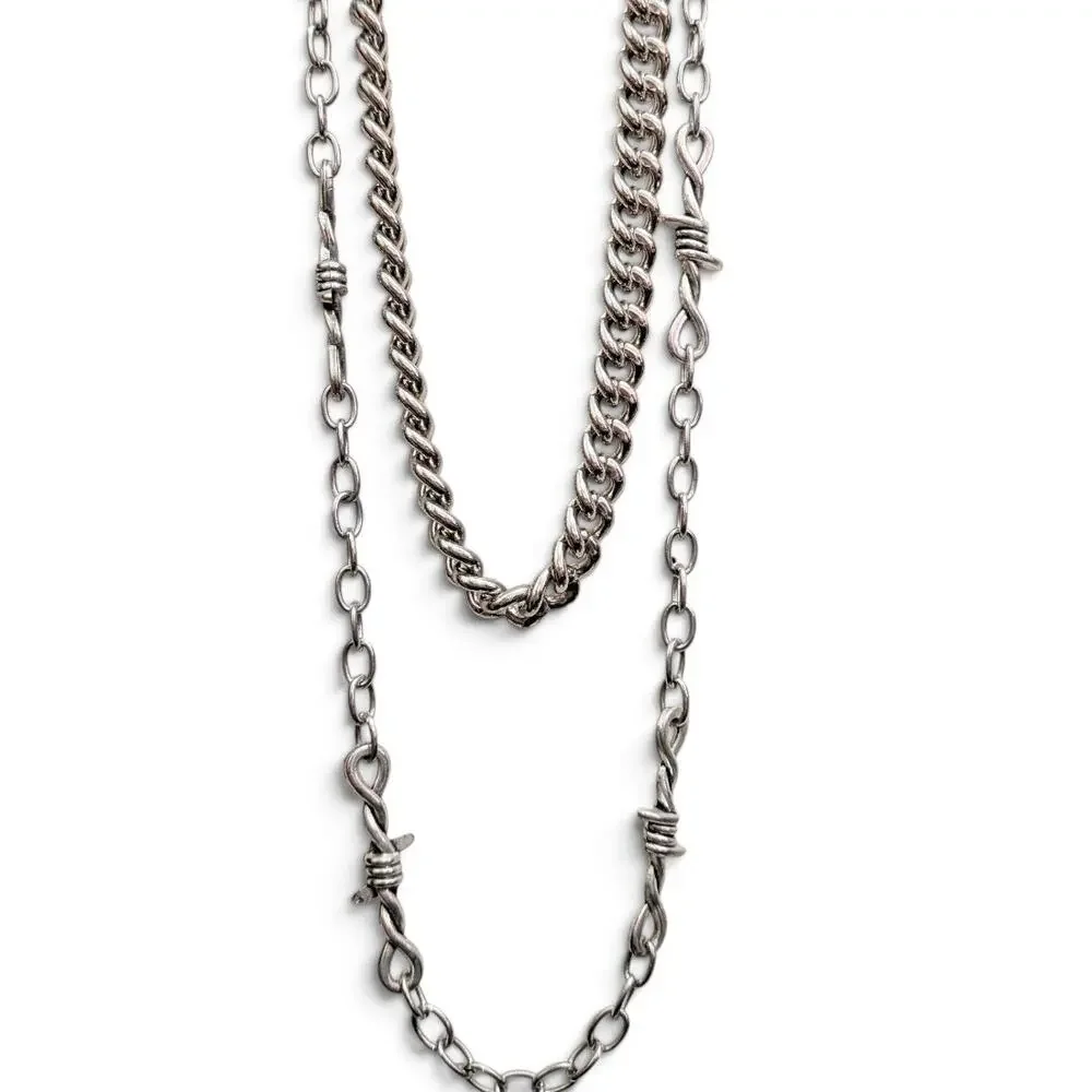 HARLEY DAVIDSON Strands Barbed Wire & Willie G Skull Wallet Pants Chain